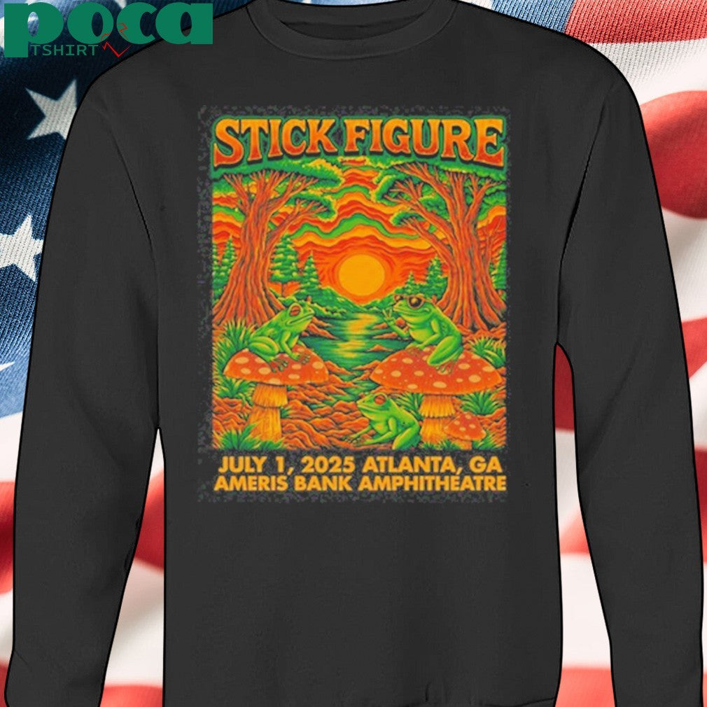 01 July 2025 Concert Atlanta, GA Stick Figure Shirt