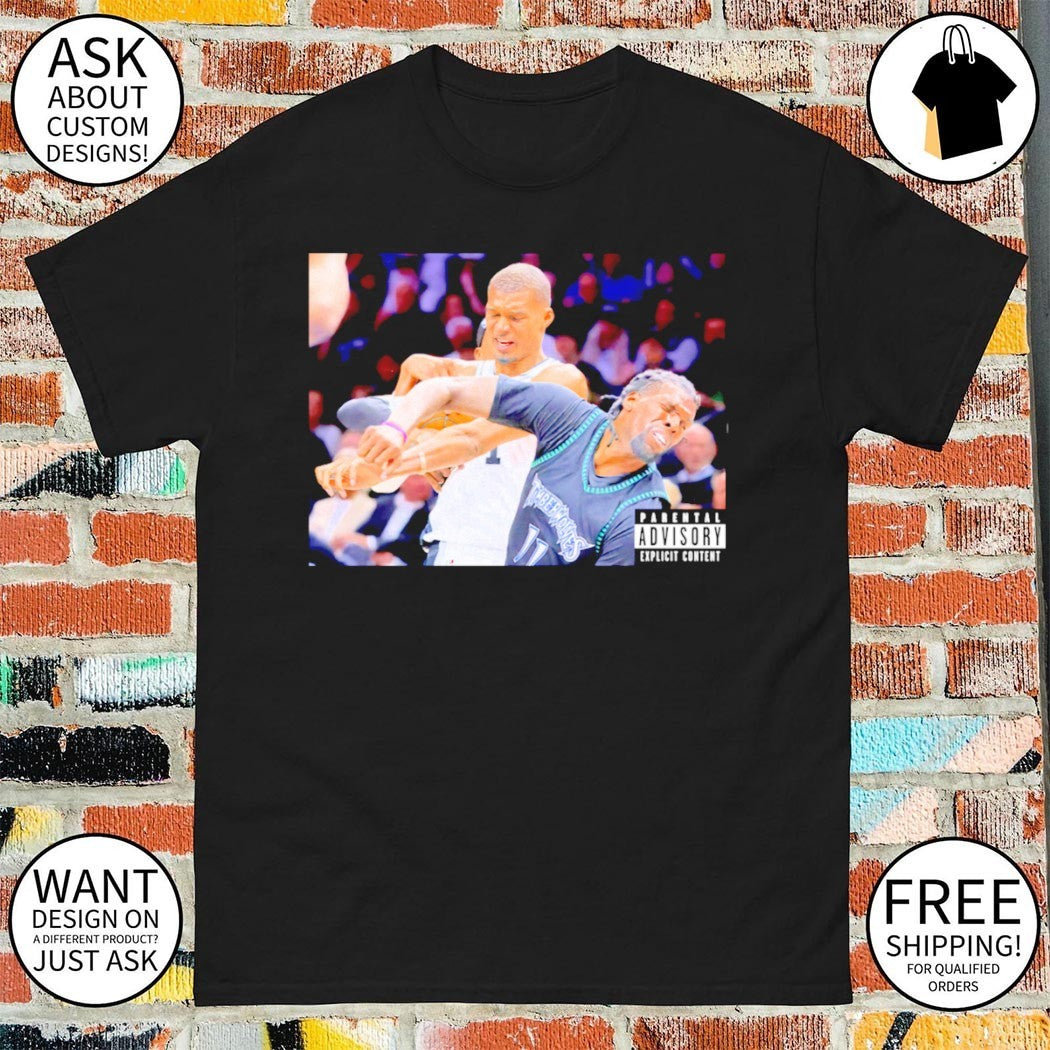 Wemby’s Elbow On Naz-Reid Victor-Wembanyama And Naz-Reid NBA Playoffs shirt