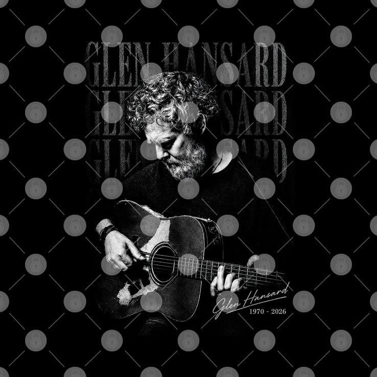 Glen Hansard 1970–2026 Memorial T Shirt