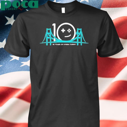 10 Years Of Kinda Funny Shirt