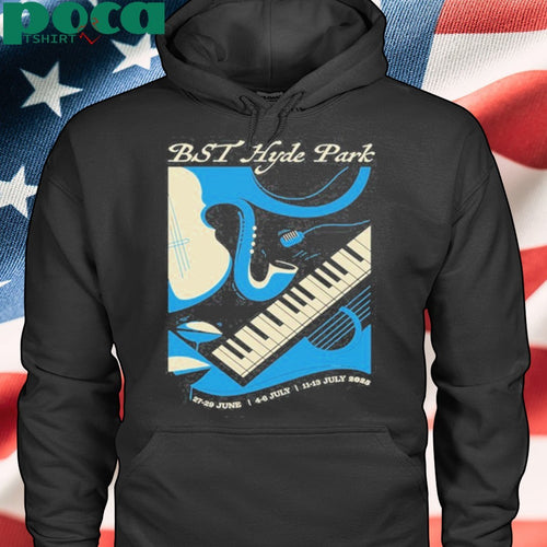 11-13 July 2025 London Piano Keys BST Hyde Park T-Shirt