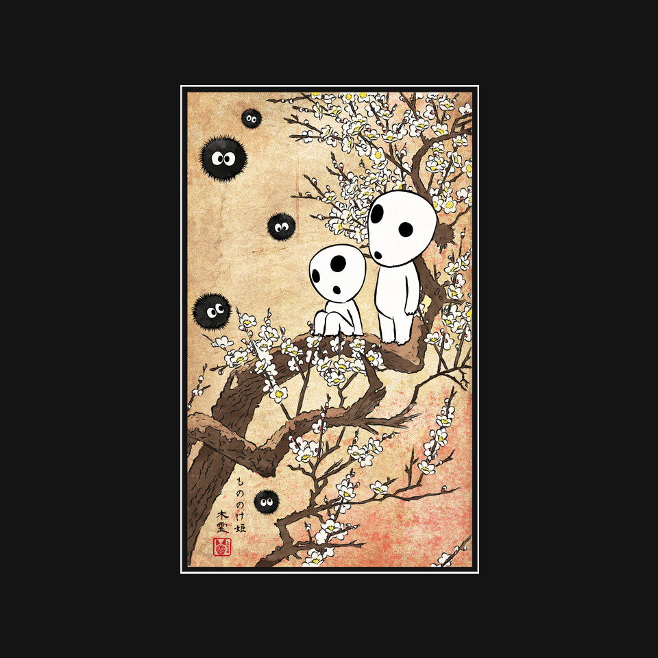Tree Spirits Meet The Soot Sprites