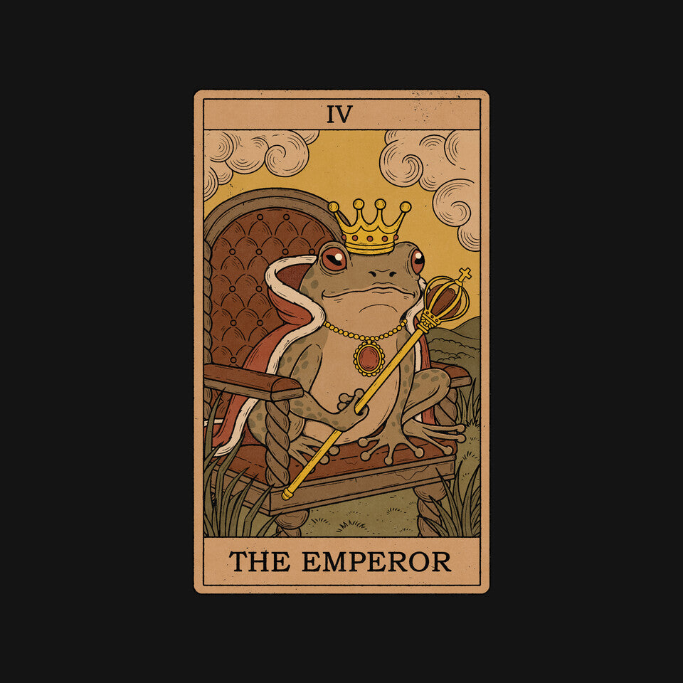 The Emperor Frogs Tarot