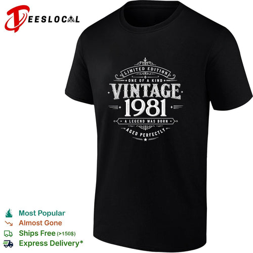 1981 Vintage limited edition shirt