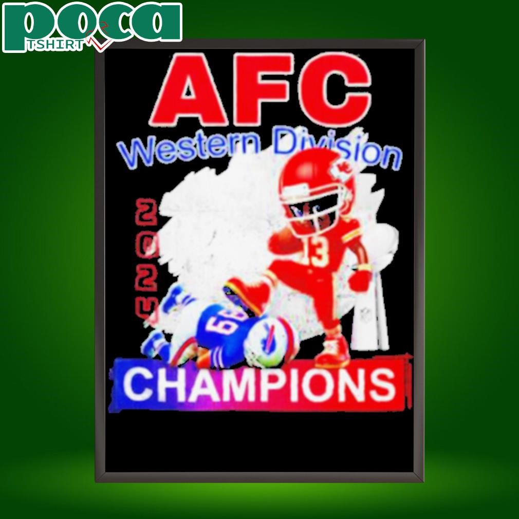 2024 AFC Western Division Champions Kansas City Chiefs shirt