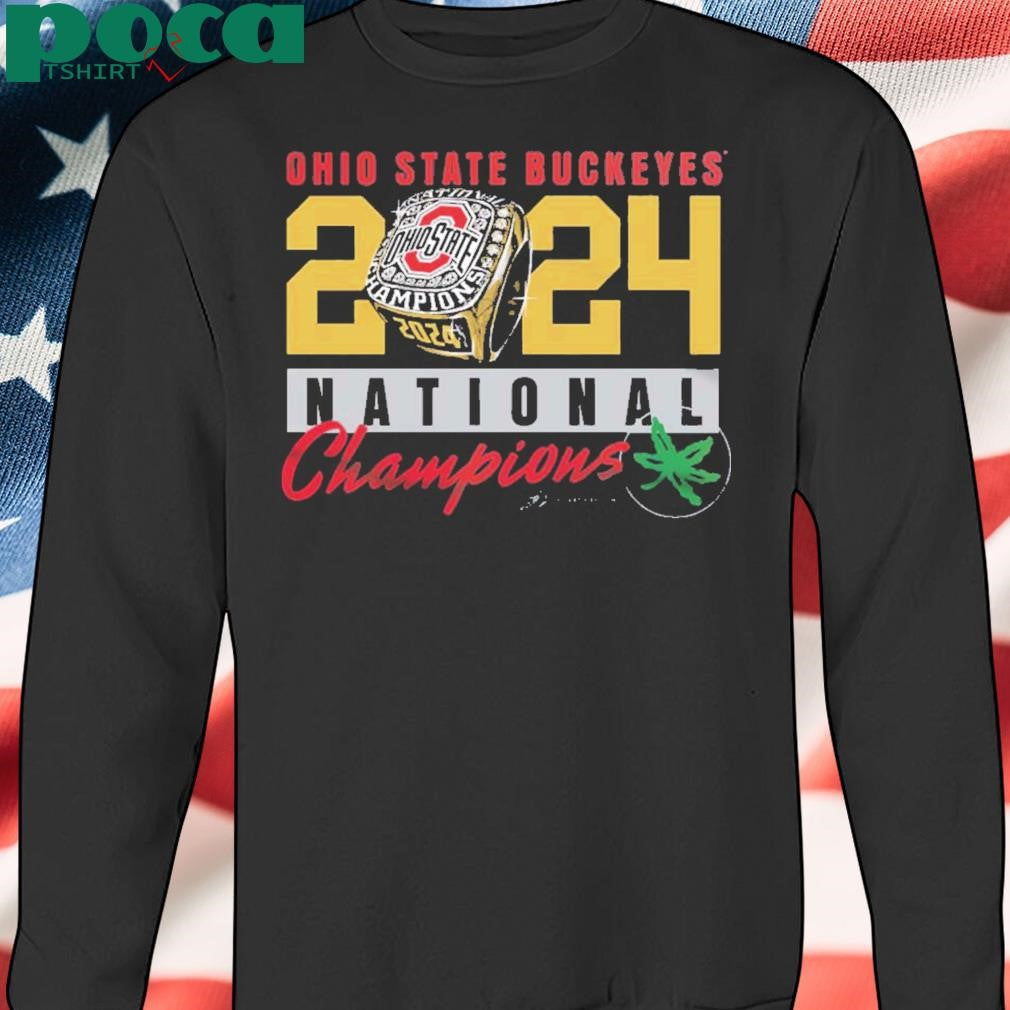 2024 Ohio State Champions Ring 2024-2025 College Football Playoff National Champions Unisex T-Shirt