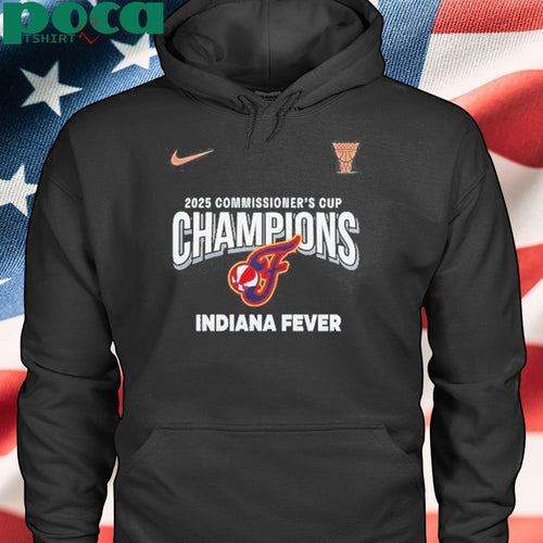 2025 Commissioner’s Cup Champions Indiana Fever T-Shirt