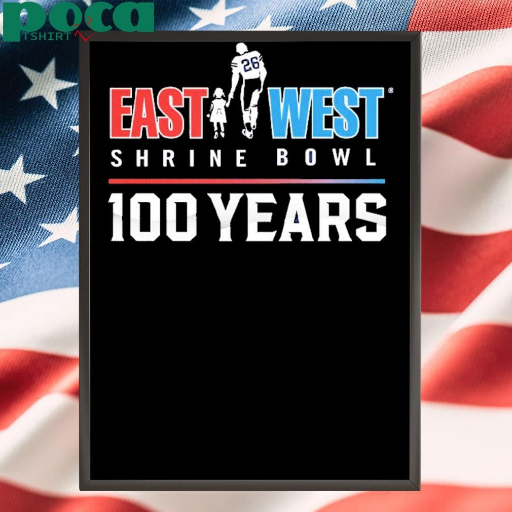 2025 East West Shrine Bowl 100 Years Logo Unisex T-Shirt