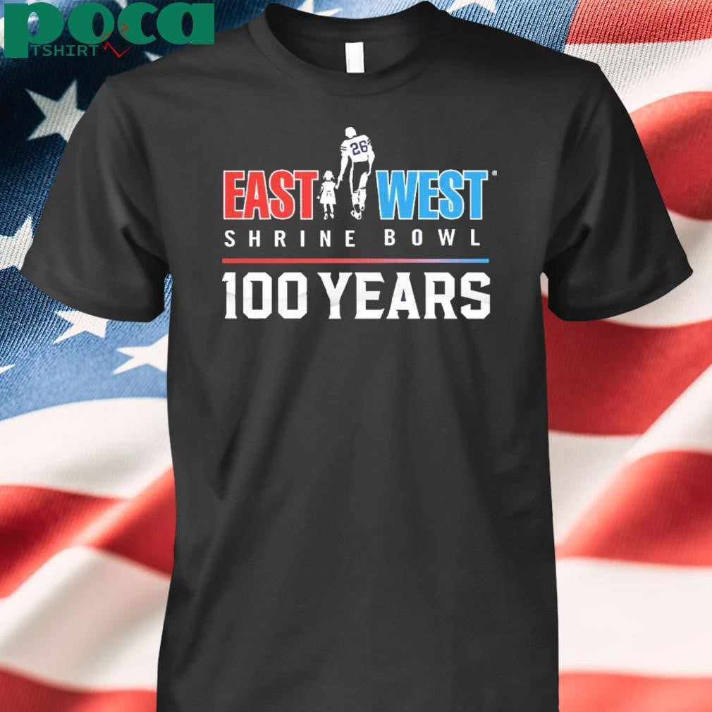2025 East West Shrine Bowl 100 Years Logo Unisex T-Shirt
