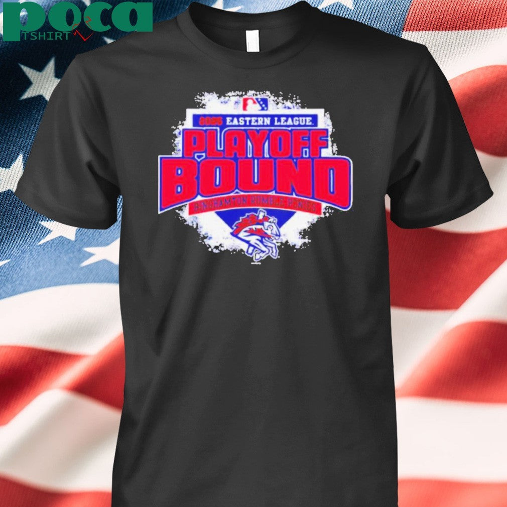 2025 Eastern League Playoff Binghamton Rumble Ponies shirt