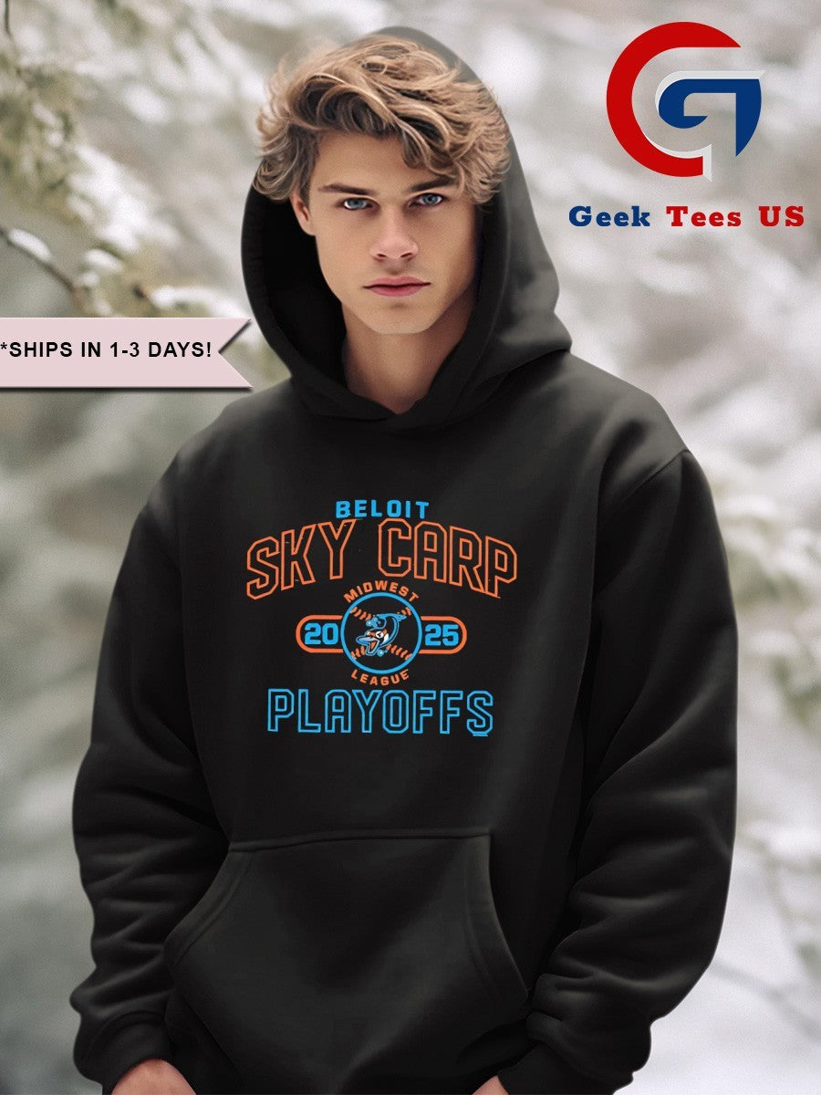 2025 Midwest League Playoffs Beloit Sky Carp Baseball shirt