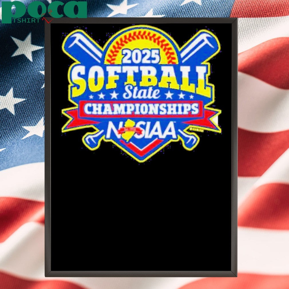 2025 NJSIAA Softball State Championships logo shirt