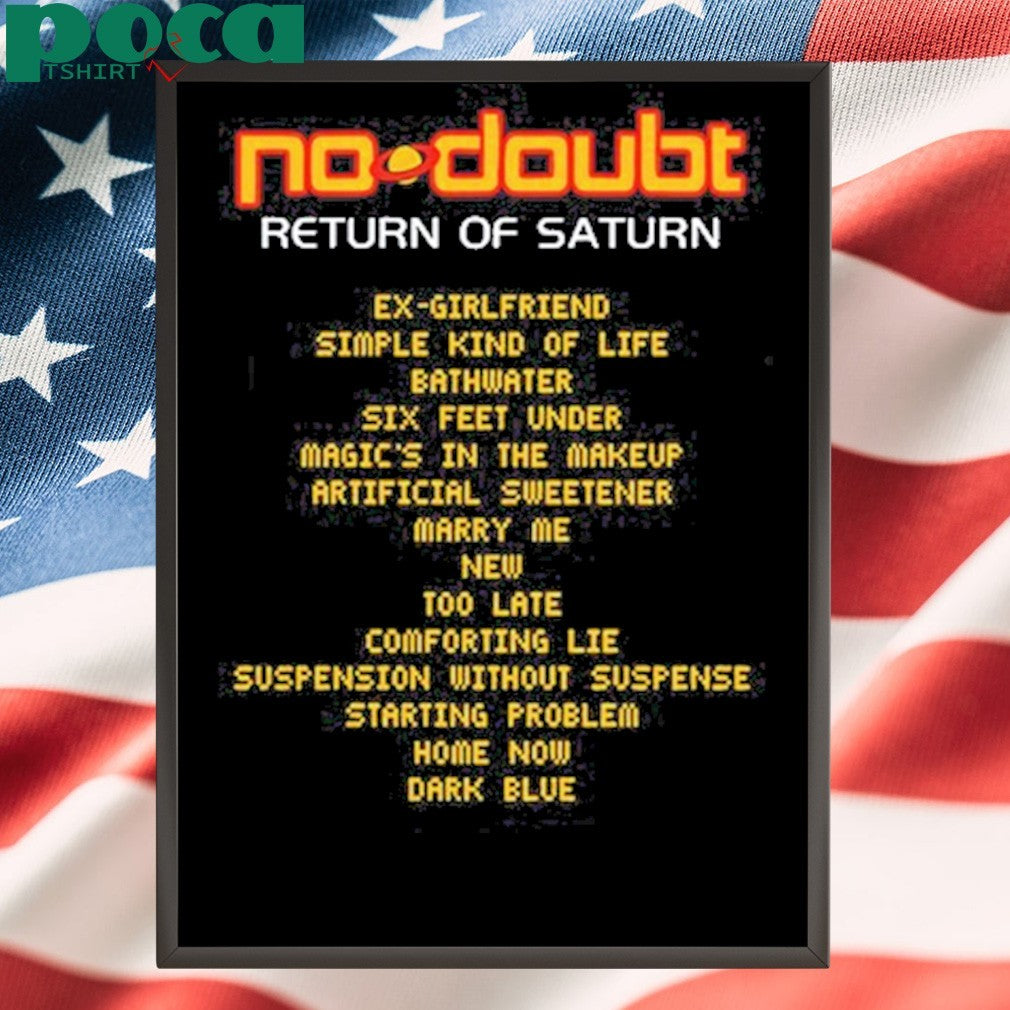2025 No Doubt Return Of Saturn shirt