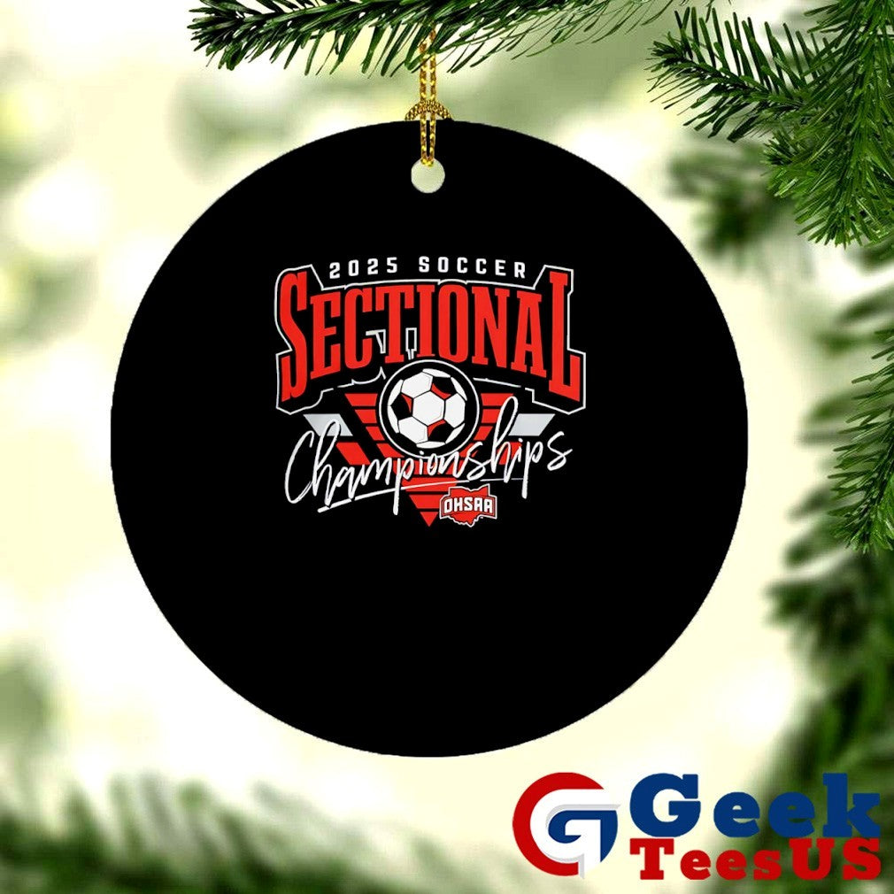 2025 OHSAA Soccer Sectional Championships shirt