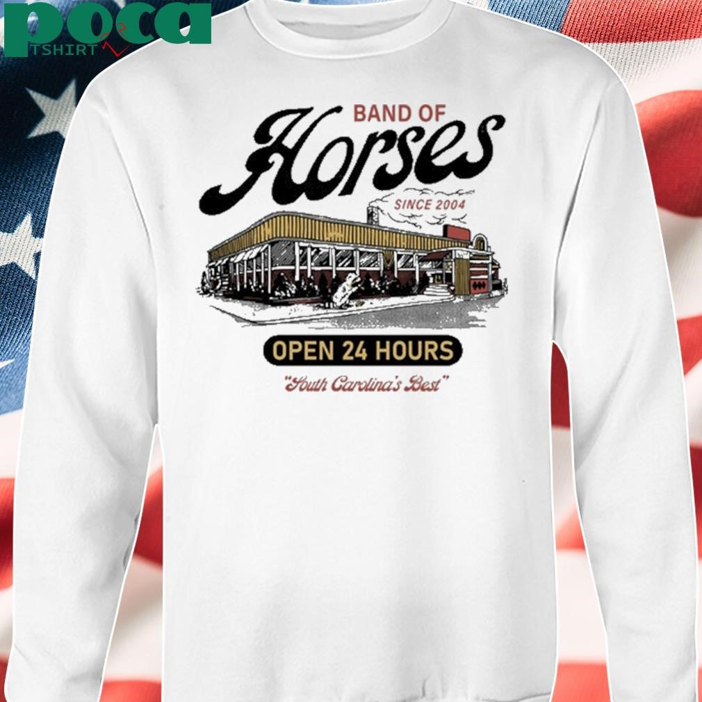 2025 Tee Band of Horses Diner 2024 Tour shirt