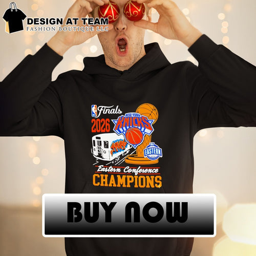 2026 Knicks Eastern Conference Champions NBA New York Basketball Graphic tee