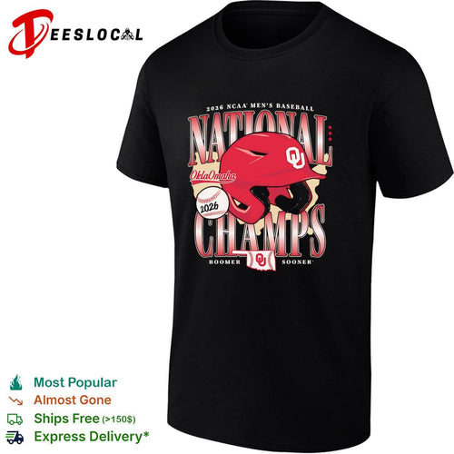 2026 Oklahoma Sooners NCAA National Champs OklaOmaha Boomer Sooner Baseball shirt