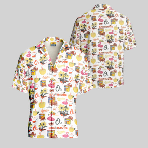 2026 Orioles Birdland Hawaiian Shirt Giveaway
