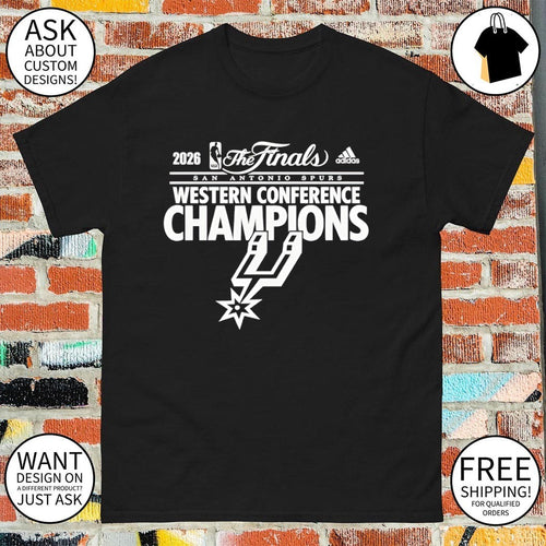 2026 San Antonio Spurs Western Conference Champions shirt