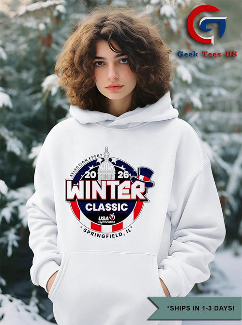 2026 Winter Classic USA Gymnastics Selection Event logo shirt