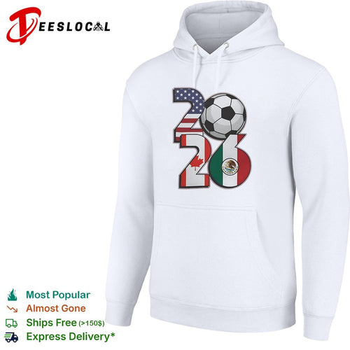 2026 World Cup Soccer Tournament USA Canada Mexico Flags Soccer Ball shirt