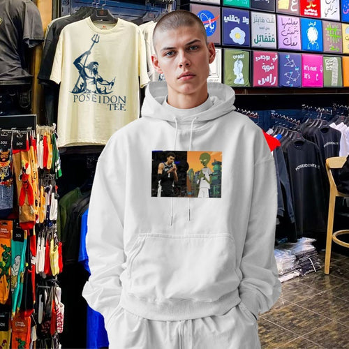2026 Victor Wembanyama Alien Comparison Meme Basketball Fans Graphic T-shirt