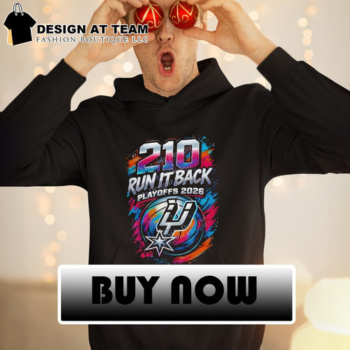 210 Run It Back San Antonio Spurs Basketball Game Day Playoff 2026 shirt