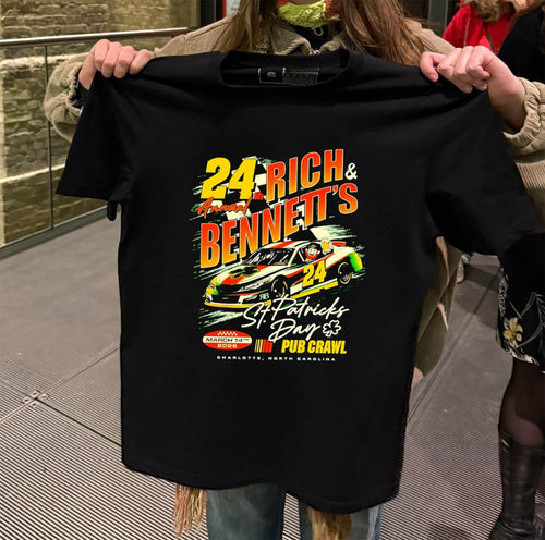 24th Annual Rich and Bennett’s St. Patricks Day Pub Crawl shirt