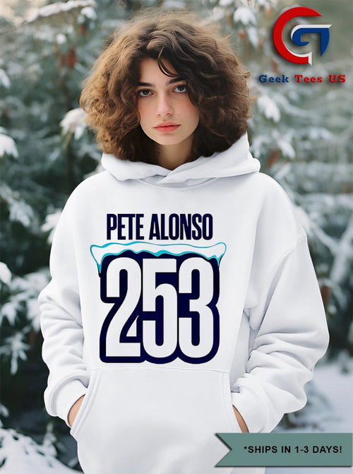 253 New York Mets Pete Alonso Home Run Record shirt
