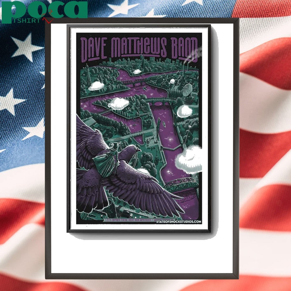 27 May 2025 Syracuse, NY Dave Matthews Band Poster shirt
