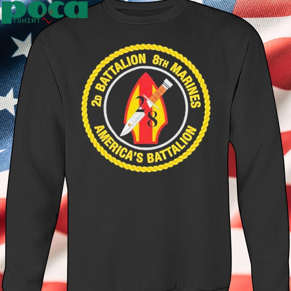 2d Battalion 8th Marines Americas Battalion Logo Shirt