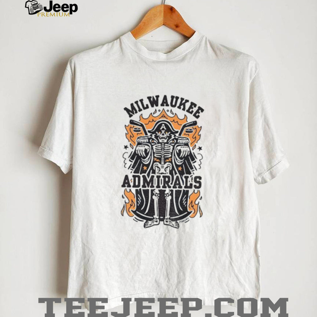Skeleton Milwaukee Admirals Team shirt