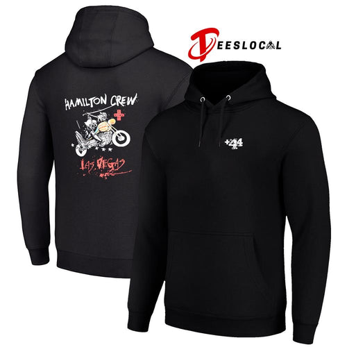 44 Hamilton Vegas moto ride graphic shirt