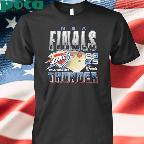 47 Oklahoma City Thunder BLACK 2025 Finals Participant Fashion T Shirt