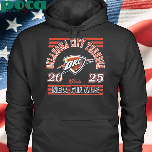 47 Oklahoma City Thunder Blue 2025 Finals Participant shirt
