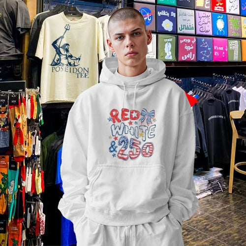 4th Of July Red White And 250 T-shirt