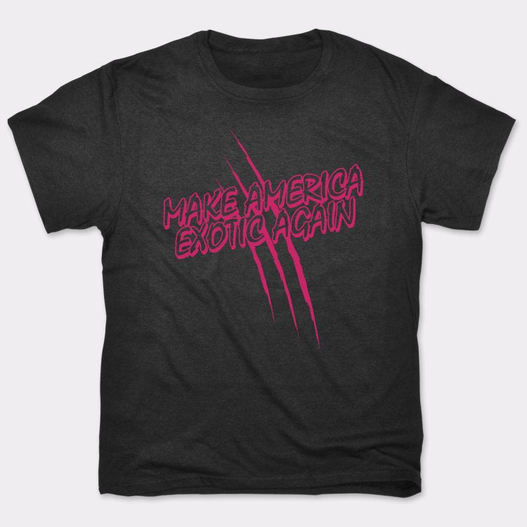 Make America Exotic Again Tiger Claw Scratch Design
