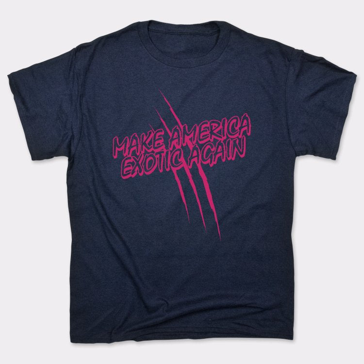 Make America Exotic Again Tiger Claw Scratch Design