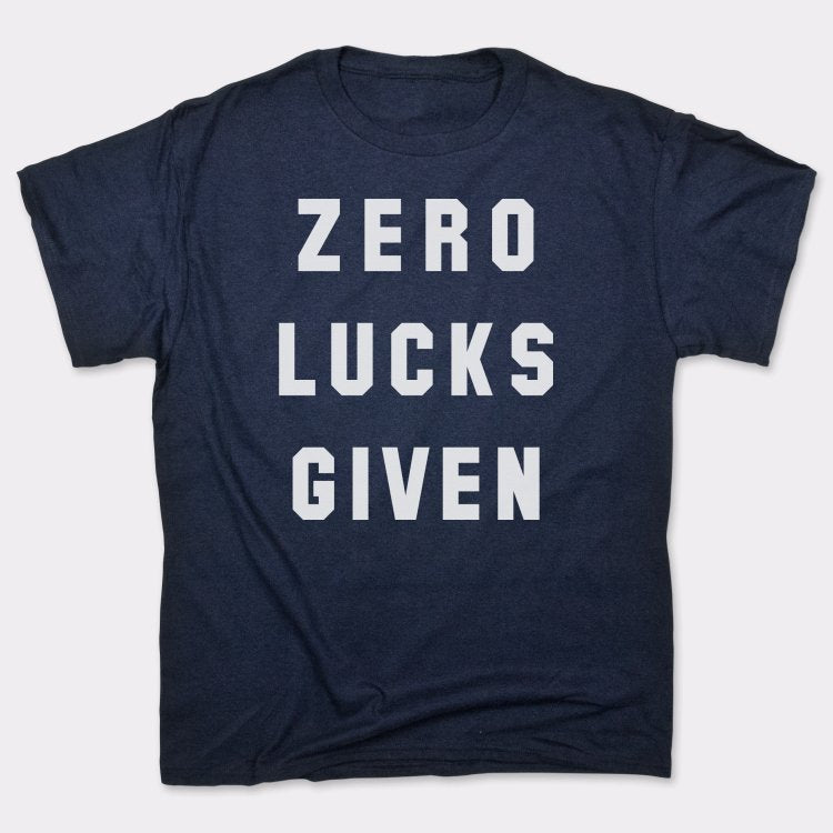 Zero Lucks Given St. Patrick's Day Pun
