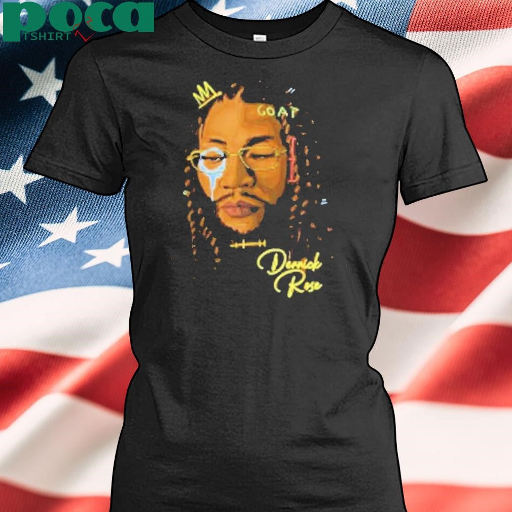 Joakim Noah Wearing Goat Derrick Rose Shirt