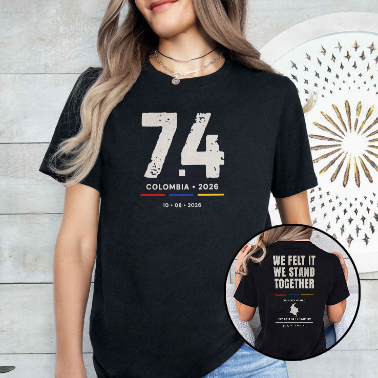 74 Colombia 2026 We Felt It We Stood Together T Shirt