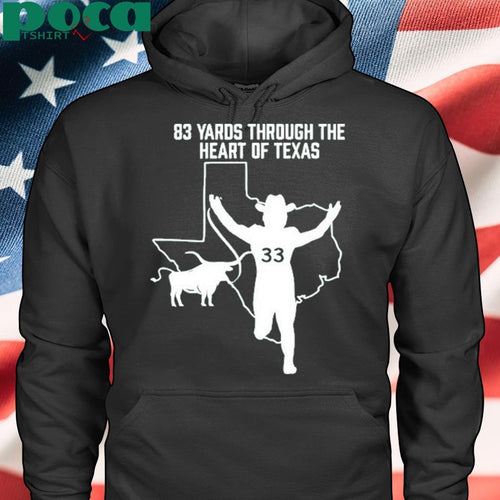 83 Yards Through The Heart of Texas New Shirt