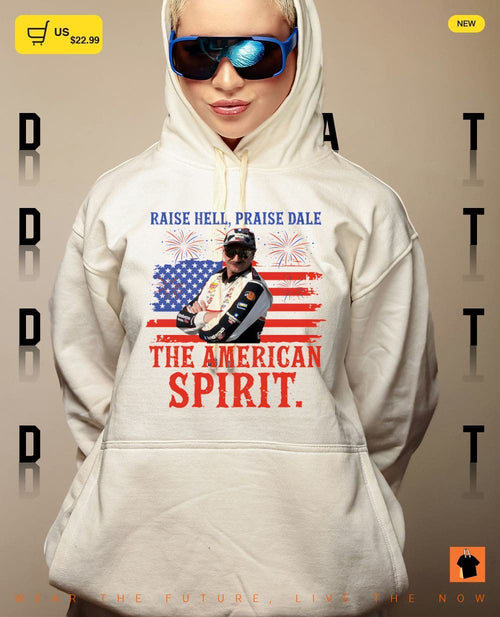 90s Vintage Dale Earnhardt The American Spirit 4th of July shirt
