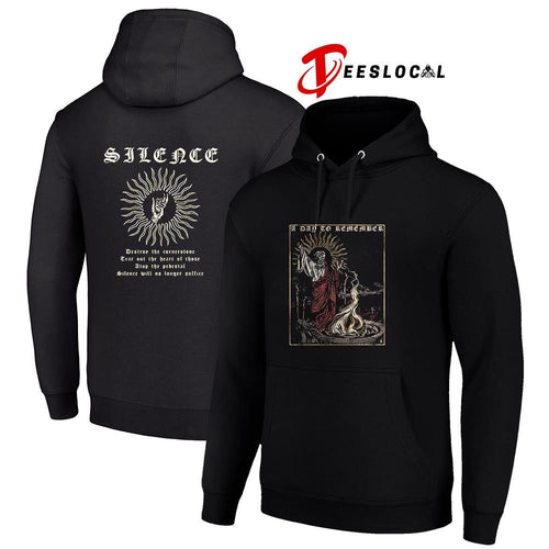 A Day To Remember Silence destroy the cornerstone graphic shirt
