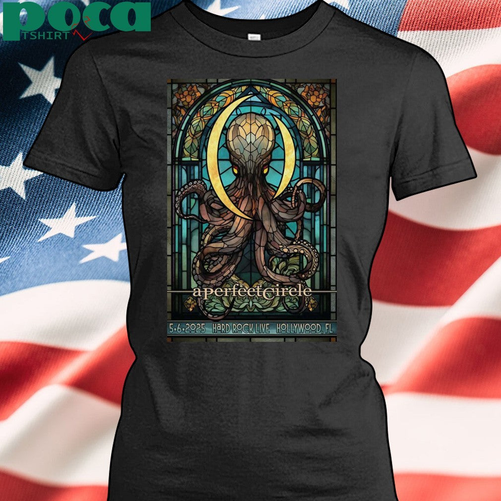 A Perfect Circle On May 6, 2025 In Hollywood, FL Tour Poster Shirt