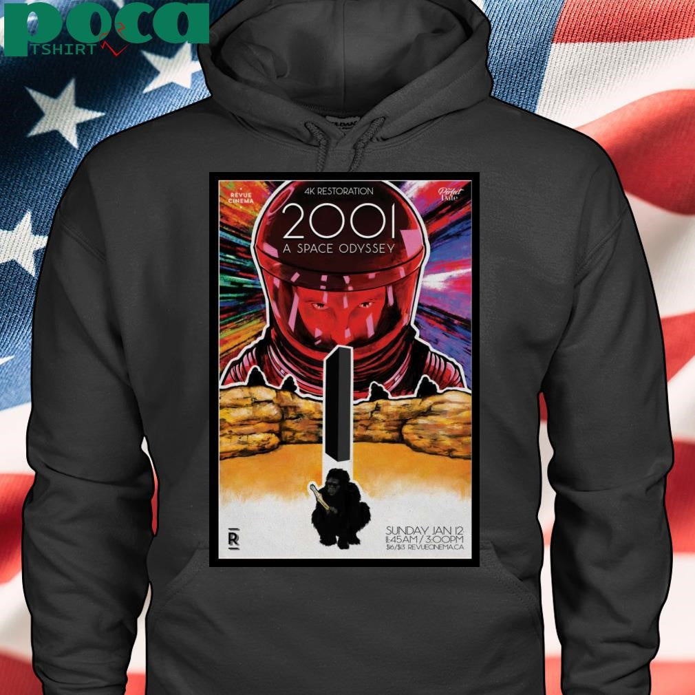 A Space Odyssey Poster Sunday Jan 12 2025 Revue Cinema, CA T-Shirt