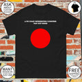 A pie chart representing countries that got nuked funny t-shirt