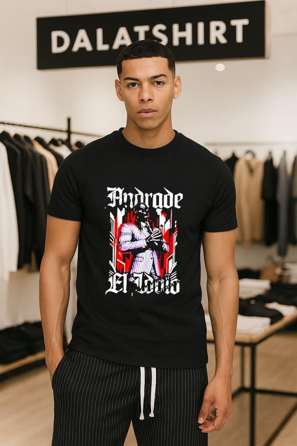 AEW Andrade El Idolo retro shirt