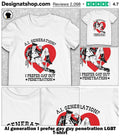 AI generation I prefer gay guy penetration LGBT shirt