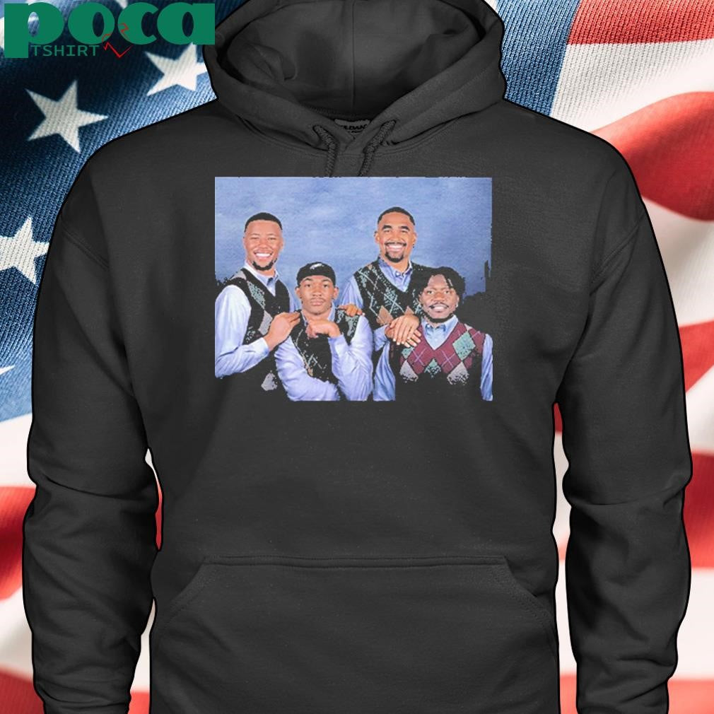 AJ Brown Jalen Hurts Devonta Smith Saquon Barkley Step Brothers Shirt